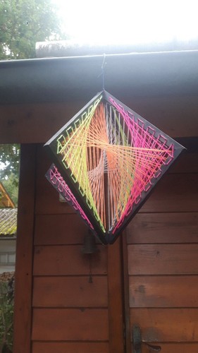Raute stringart multicolour - uv,