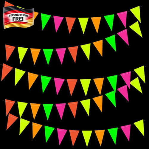 Neon party girlande - neon,
