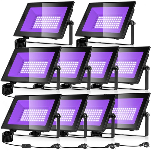 10x led schwarzlicht - led, uv