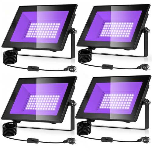 Led schwarzlicht - 4x,