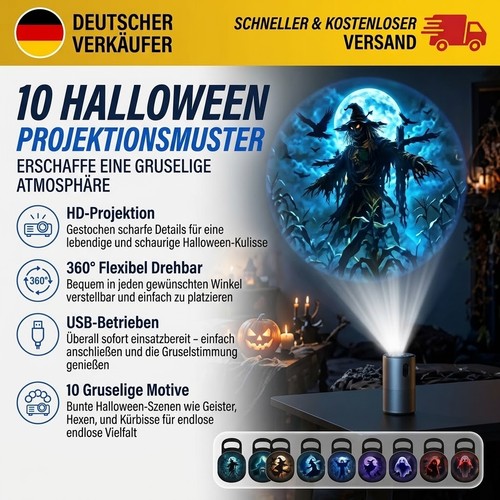 Halloween projektor 2026 mit - 2026,