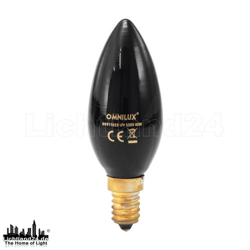 E14 deko schwarzlicht - e14,