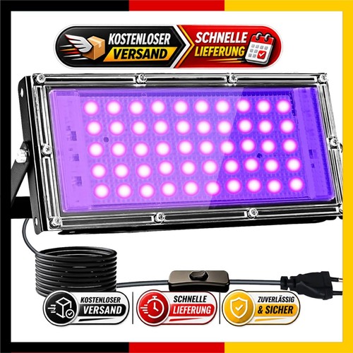50w led schwarzlicht strahler - 50w,