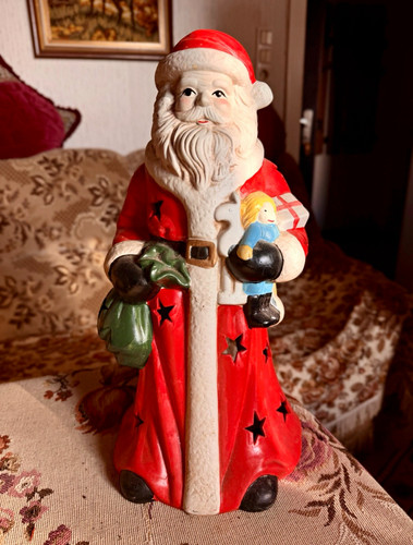 Weihnachtsmann windlicht - weihnachtsmann,