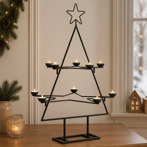 Metall weihnachtsbaum 75cm - weihnachtsbaum,