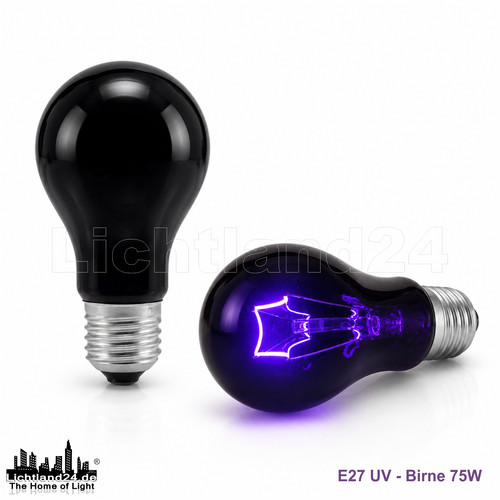 E27 deko schwarzlicht - /,