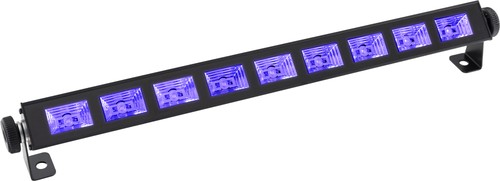 Moderne schwarzlichtleiste mit - moderne,