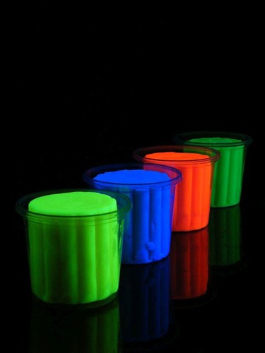 4er set schwarzlicht neon - 4er,