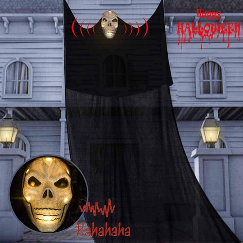 Halloween horror deko mit led - mit,