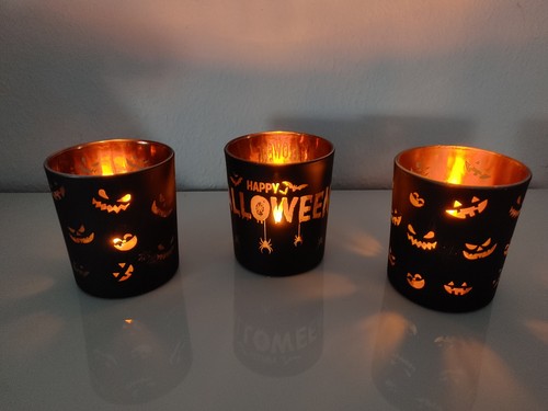 Halloween deko 3er set - halloween,