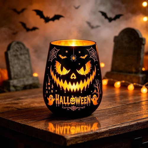 Halloween deko windlicht - deko,