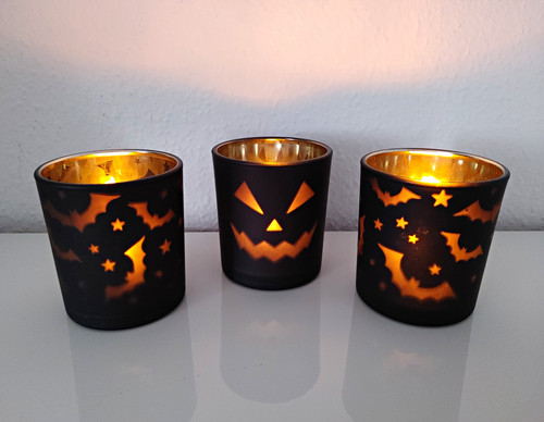 Halloween deko 3er set - deko,