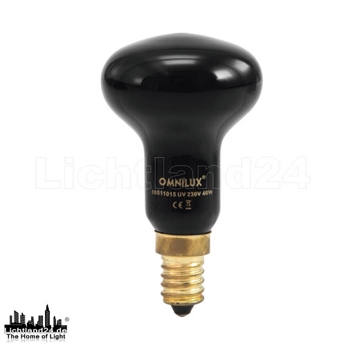 E14 deko schwarzlicht - deko, uv