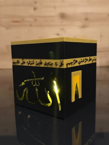 Druck kaaba lichtbox - 3d,
