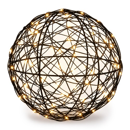 Led dekokugel drahtlichtkugel - led,