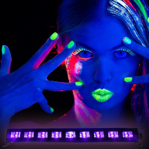 Led uvbar 3w schwarzlicht - led-uvbar,