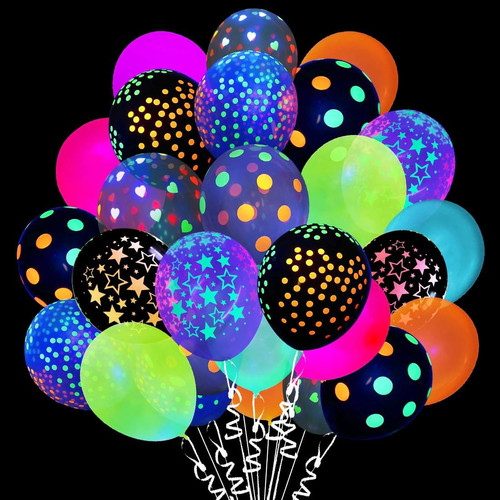 Stück neon luftballons - stück,