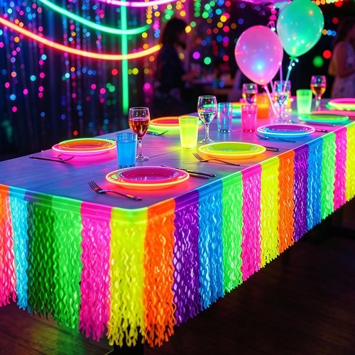 2er pack neon lametta - neon,