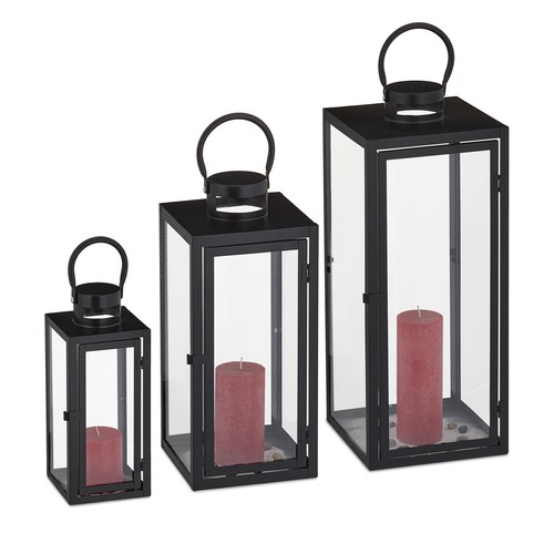 Laternen set deko windlichter - set,