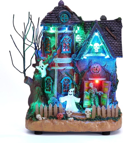 Halloween deko spukhaus 20cm - deko,