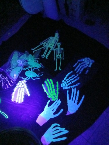 Halloween requisiten - uv,
