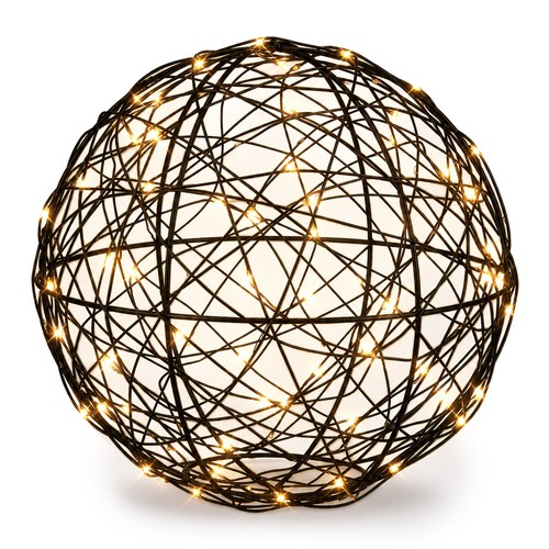 Led dekokugel drahtlichtkugel - dekokugel,